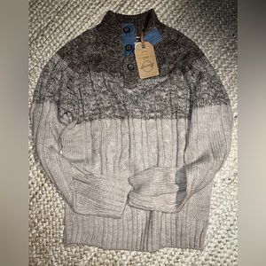 Weatherproof Vintage Men’s Pullover Sweater in Brown, NWT